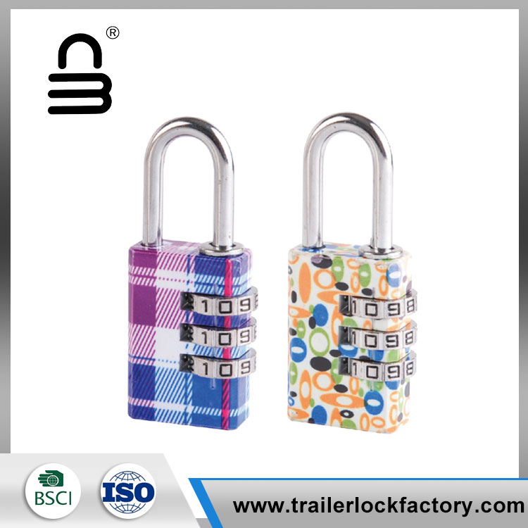 3 Digit Aluminium Kombinasi Padlock