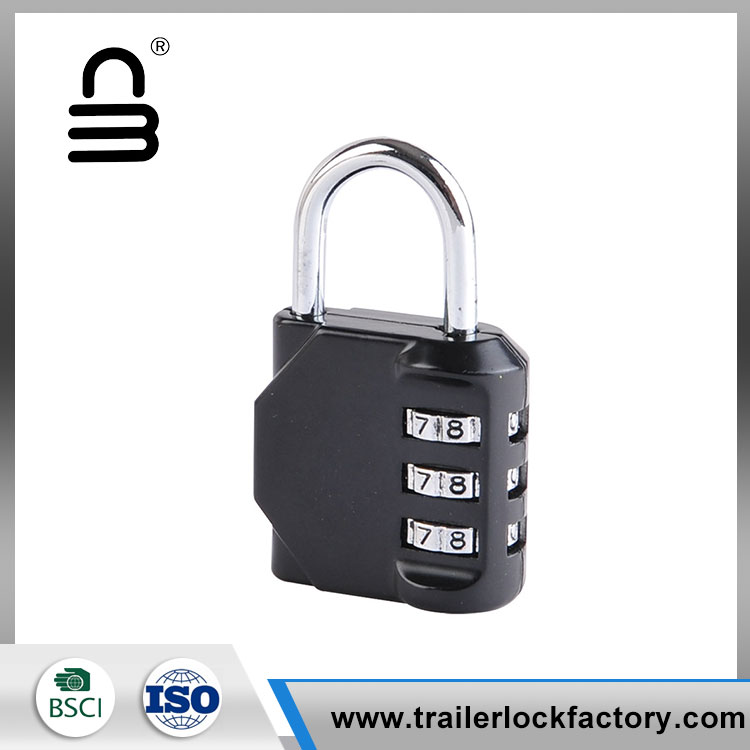 3 Nomer Kombinasi Zinc Alloy Padlock