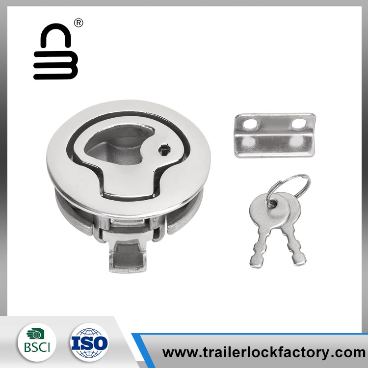 316 Stainless Steel Flush Tarik Latch Kanggo RV