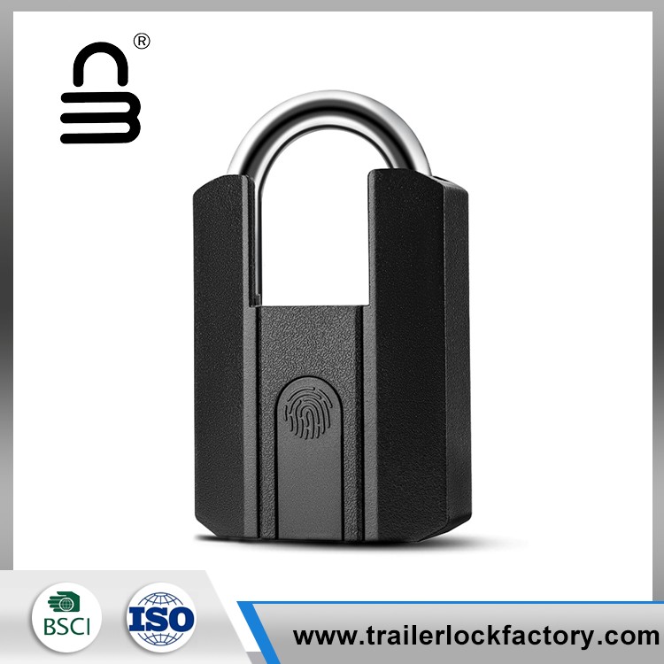 Padlock besangka driji karo kunci cerdas anti banyu