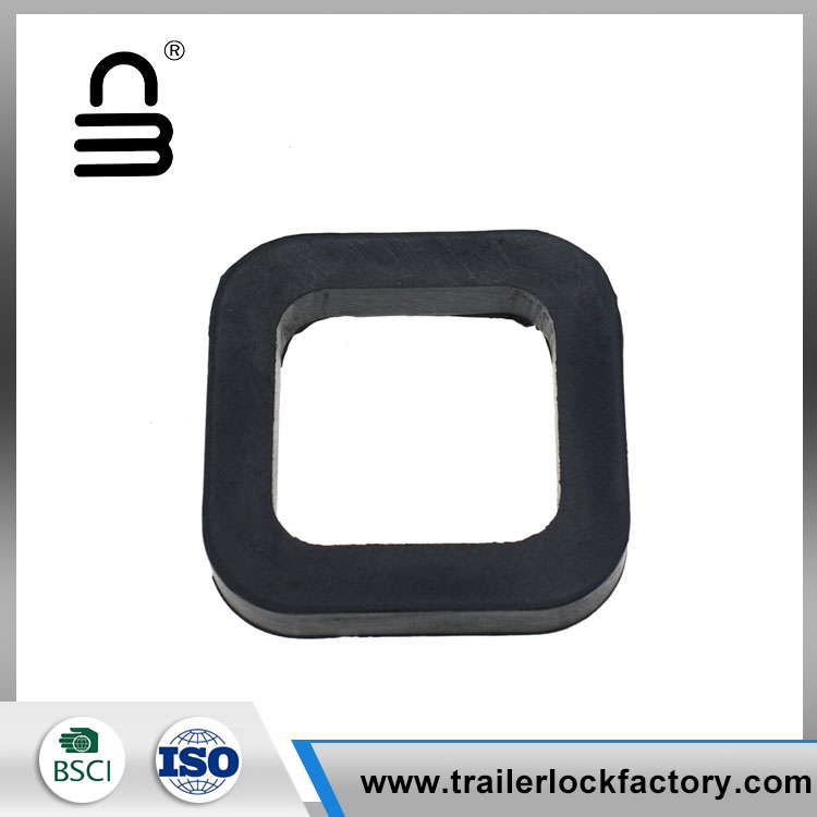 Hitch Receiver Rubber Silencer Pad, Ireng, 2.0