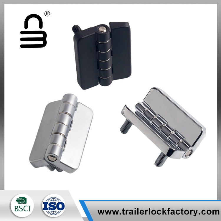 Pintu lemari lemari logam Butt Hinge Ireng