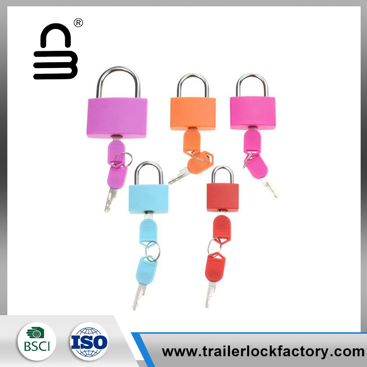 Plastik Cover Colorful Kuningan Silinder Karet Cover Padlock