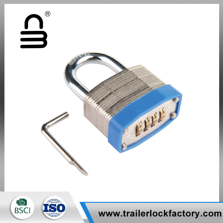 Resettable Outdoor Kombinasi Laminated Steel Padlock