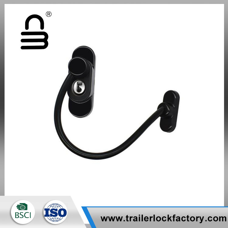 Aman Keyed Sliding Window Restrictor Lock kanggo Childproofing